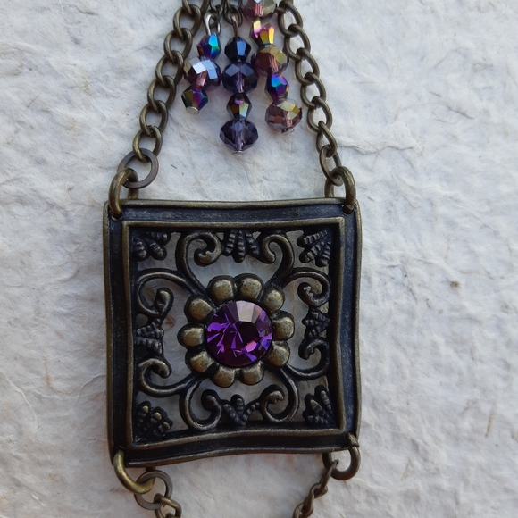 Swarovski crystal element (8mm) Handbag/Purse charm - Picture 2 of 5